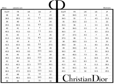 dior size 42|dior shoes size chart.